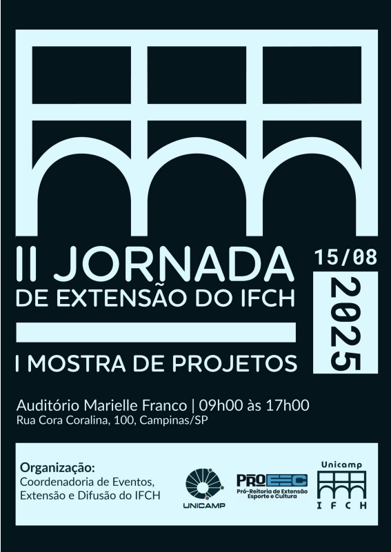 2ª Jornada de Extensão do IFCH promove debates e mostra da unidade